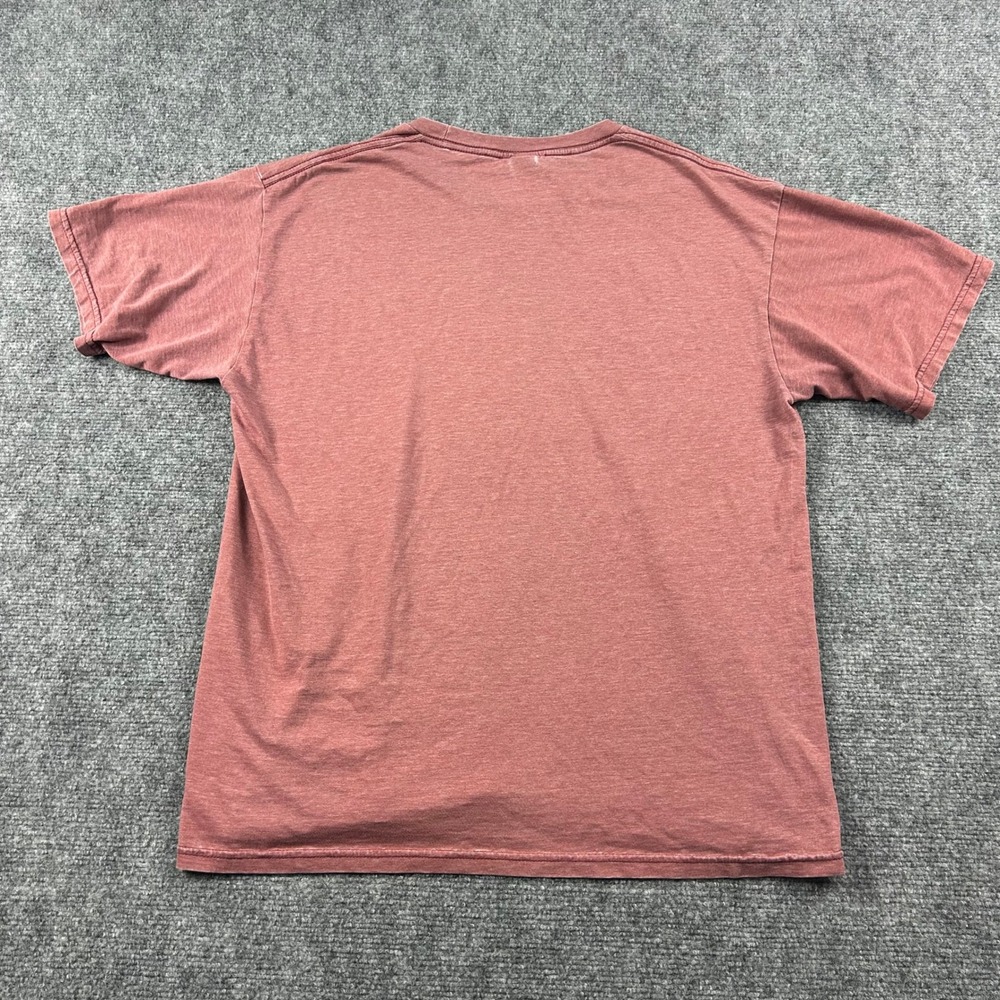 Volcom Graphic T-Shirt Mens Large Red Short Sleeve Change Logo Skate Surf Tee - Picture 5 of 7